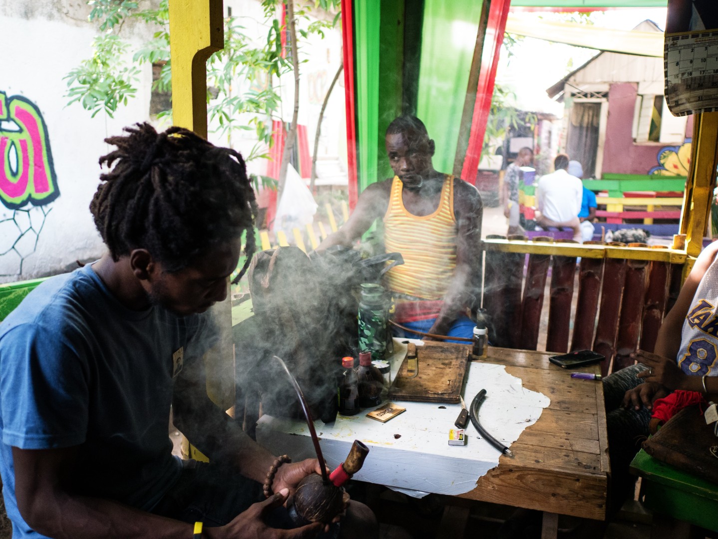 Rastas rauchen gerne "Sin Semilla" also ohne Samen